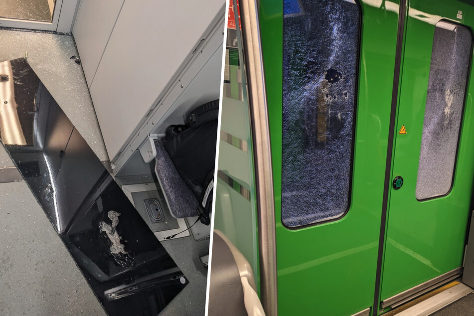 38-Jähriger randaliert mit Notfallhammer in der S-Bahn: Lokführer springt aus Fenster