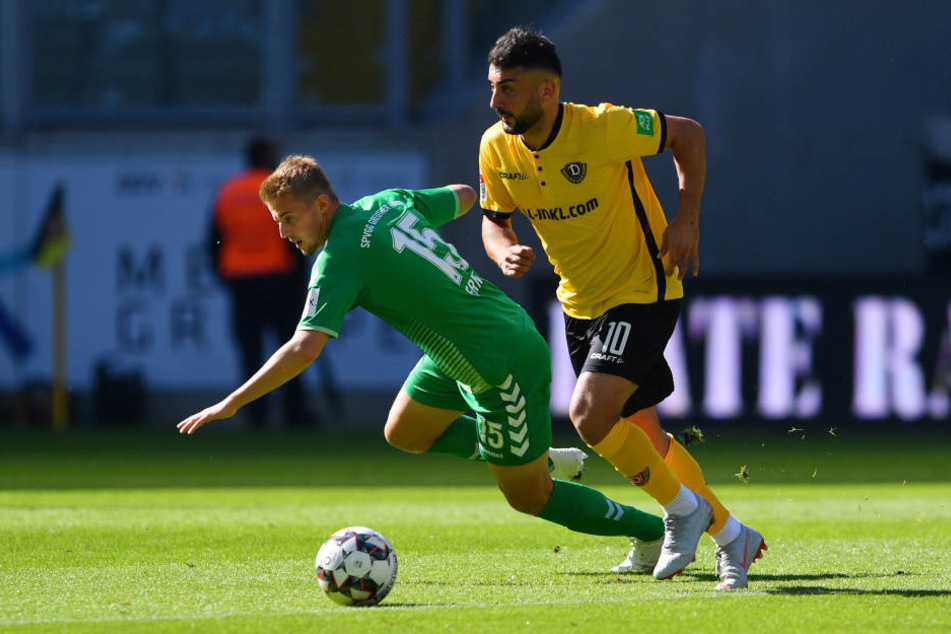 Aias Aosman blüht auf, seitdem Dynamo einen neuen Trainer hat. Erst baute ihn Cristian Fiel auf, dann gab ihm Maik Walpurgis das Vertrauen.