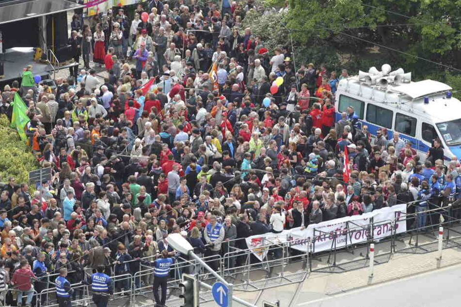 Auch in Plauen sind Demos angemeldet.