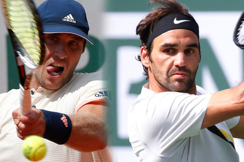 Könnten schon früh aufeinandertreffen: Mischa Zverev (links) und Roger Federer.