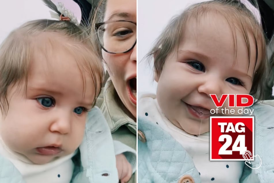 viral videos: Viral Video of the Day for March 15, 2025: TikTok baby's sneeze and fart combo blows up online!