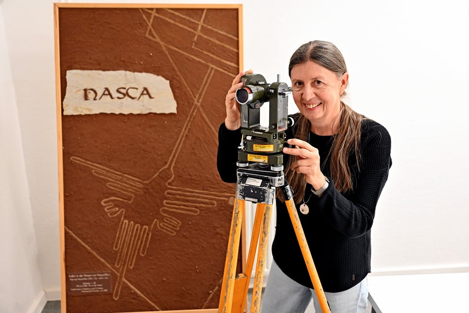 Christiane Richter (59) ist Vorsitzende des Vereins "Dr. Maria Reiche".