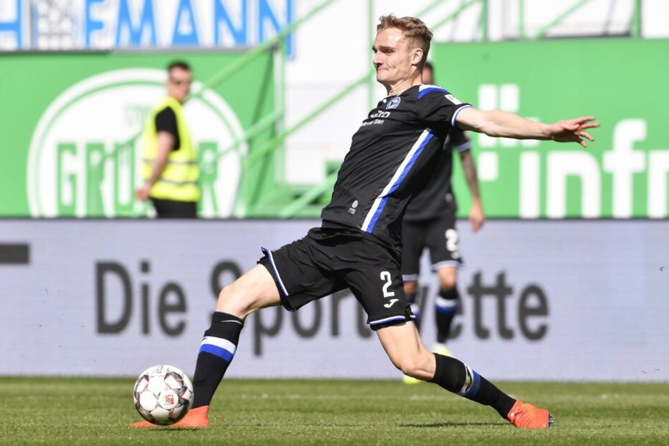 Amos Pieper (21) kickte in Fürth das erste Mal für Arminia.