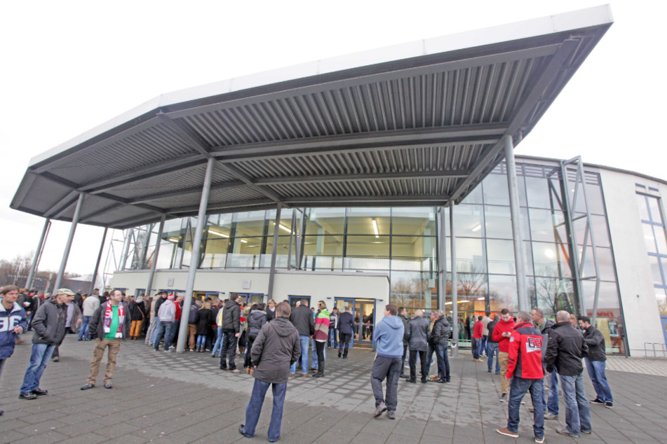 Die Festhalle Zwickau lädt am Wochenende zu der Jobmesse "Bildung und Beruf" ein. (Archivbild)