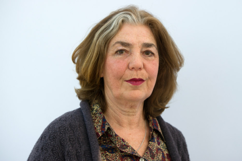 Die deutsche Schriftstellerin Irina Liebmann (77) auf der Buchmesse. (Archivbild)
