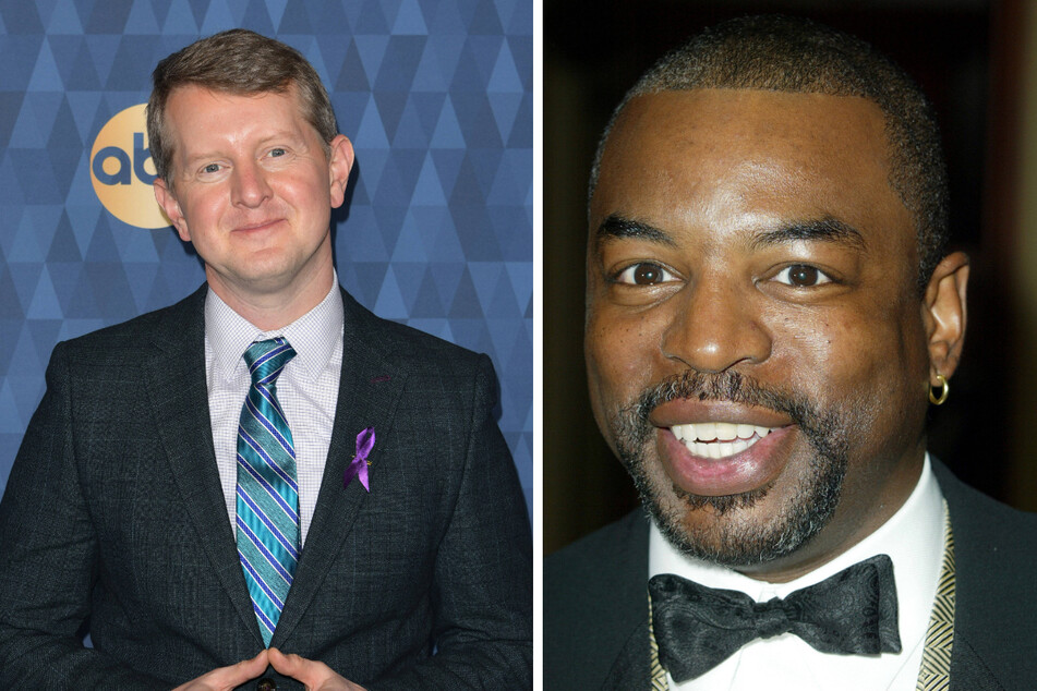 Could Ken Jennings (l.) or LaVar Burton (r.) take over as permanent Jeopardy host?