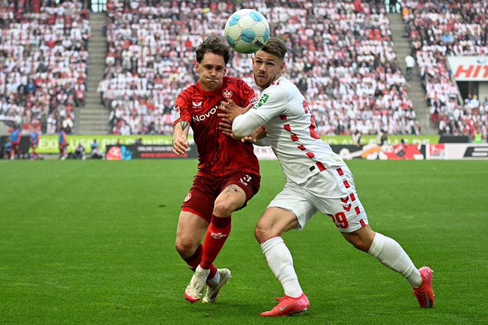 Florian Kleinhansl (25, l.) verteidigt ab sofort für Darmstadt 98.