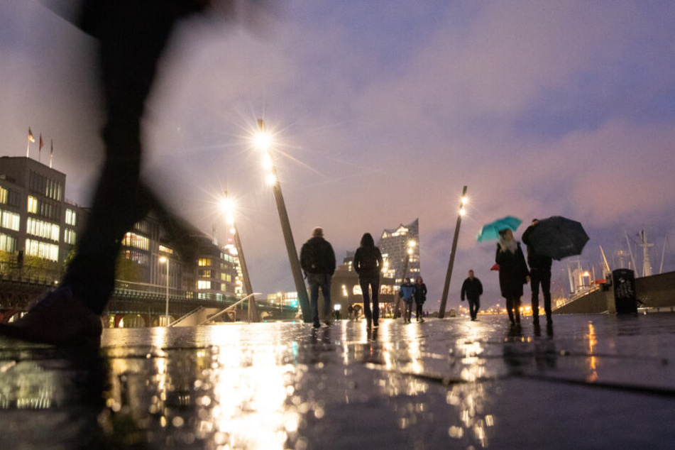 Daueranblick in Hamburg: Regen. (Archivbild)