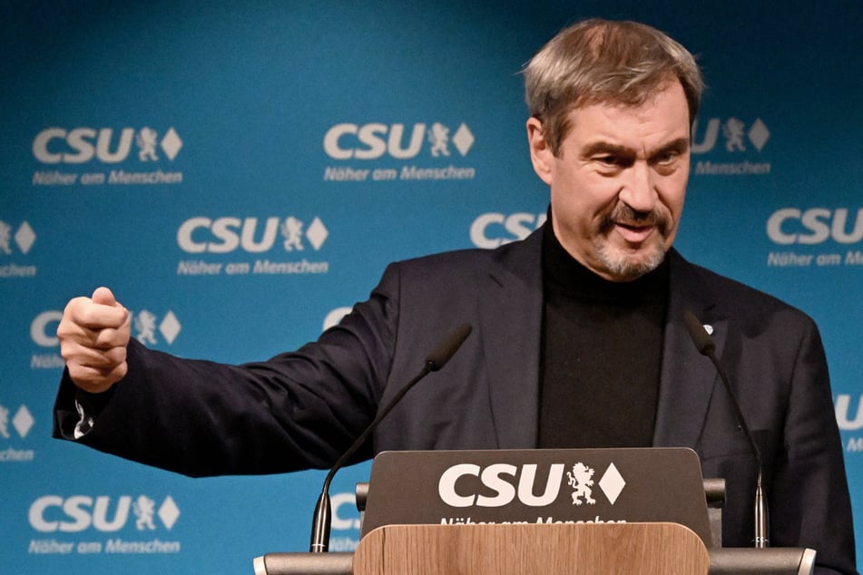 Will im Wahlkampf aufhören, mit den Fingern ständig auf andere zu zeigen: CSU-Chef Markus Söder (57).