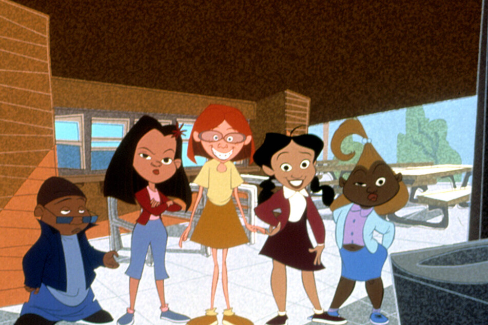 Penny Proud (l) and her friends in the hit Disney Channel series, The Proud Family.