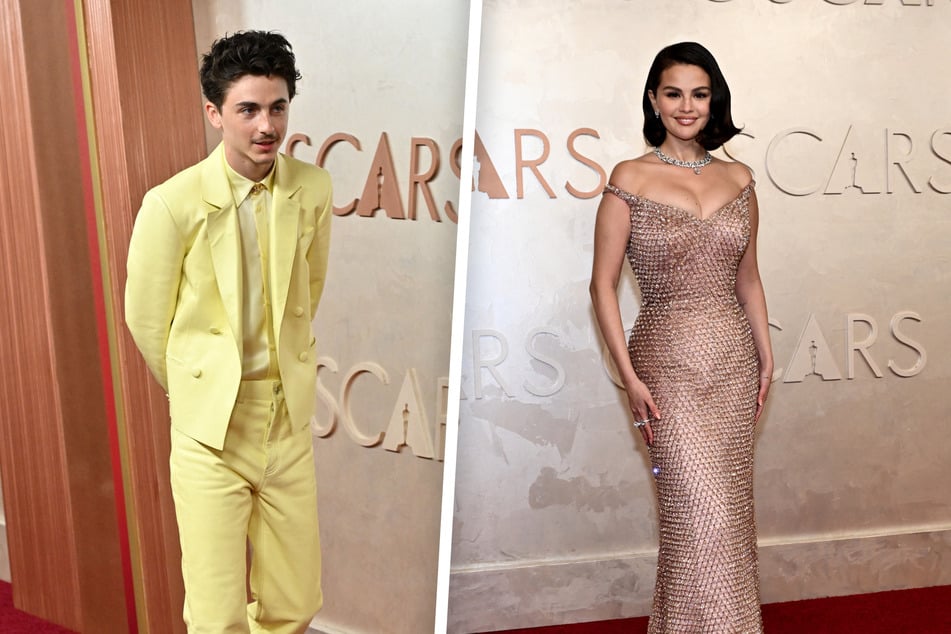 Timothee Chalamet (29) und Selena Gomez (32) gehörten zu den größten Stars der Veranstaltung.