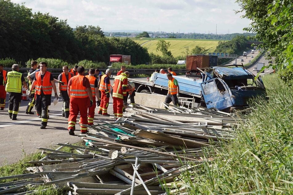 Bei A81 Unfällen sind häufig Lastkraftwagen involviert (Foto: Andreas Rosar/Fotoagentur-Stuttgart/dpa).