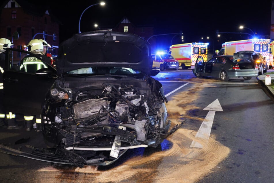 An beiden Autos entstand großer Sachschaden.