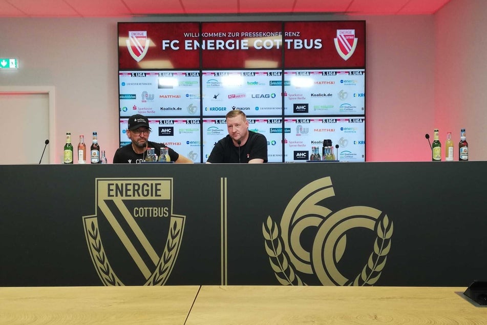 Auf der PK vor Ulm stärkte der Energie-Trainer seinen glücklosen Topspielern den Rücken.