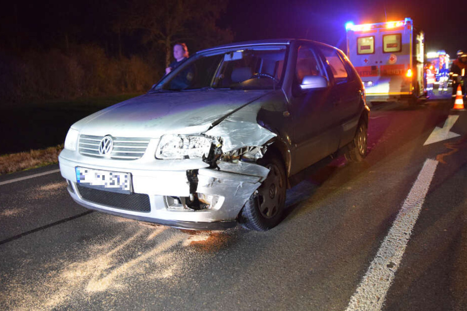 Erst nach ein paar hundert Metern kam der Wagen des Unfallverursachers zum Stehen.