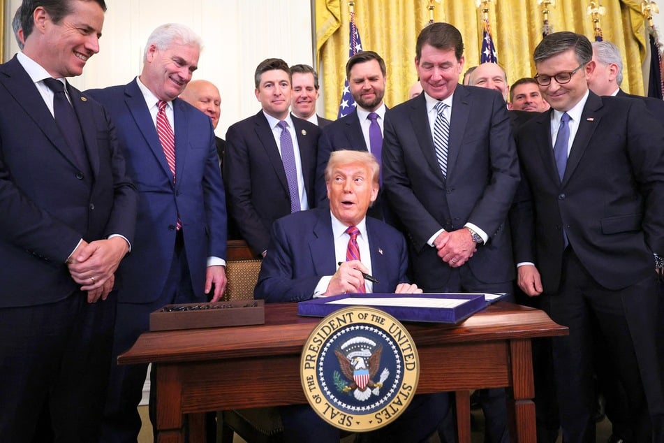 In a recent social media post, President Donald Trump claimed the Jeffrey Epstein scandal has been improving his polling numbers with Republicans.