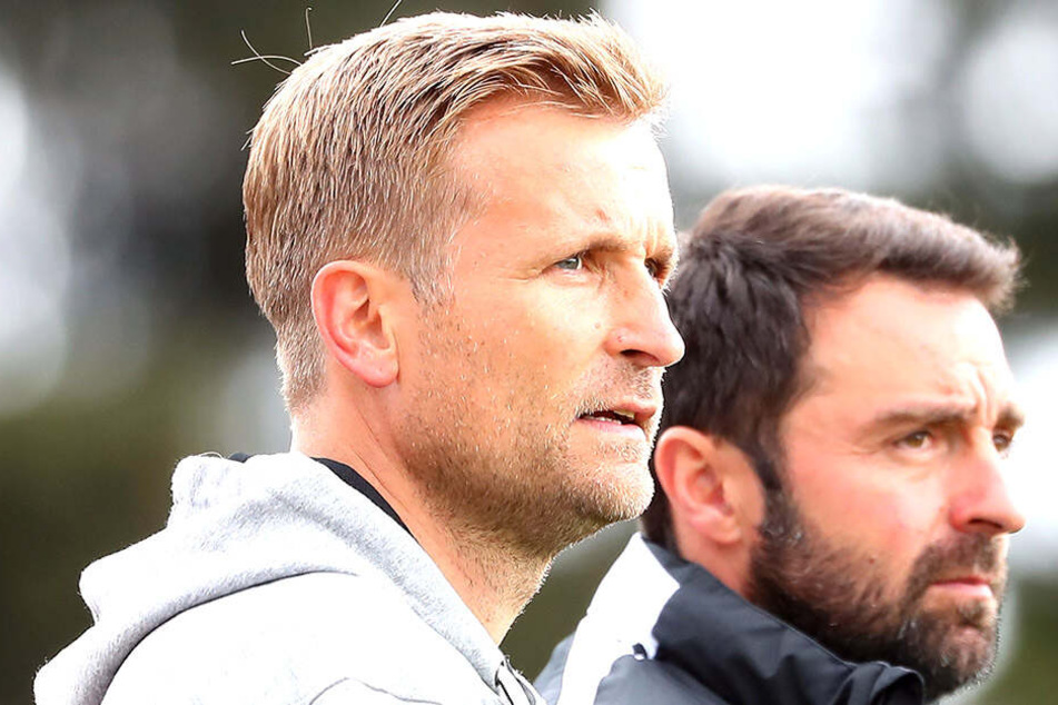 Trainer David Bergner (l.) und sein Co Sreto Ristic haben mit dem CFC eine erfolgreiche, aber auch intensive und nervenaufreibende Saison hinter sich.