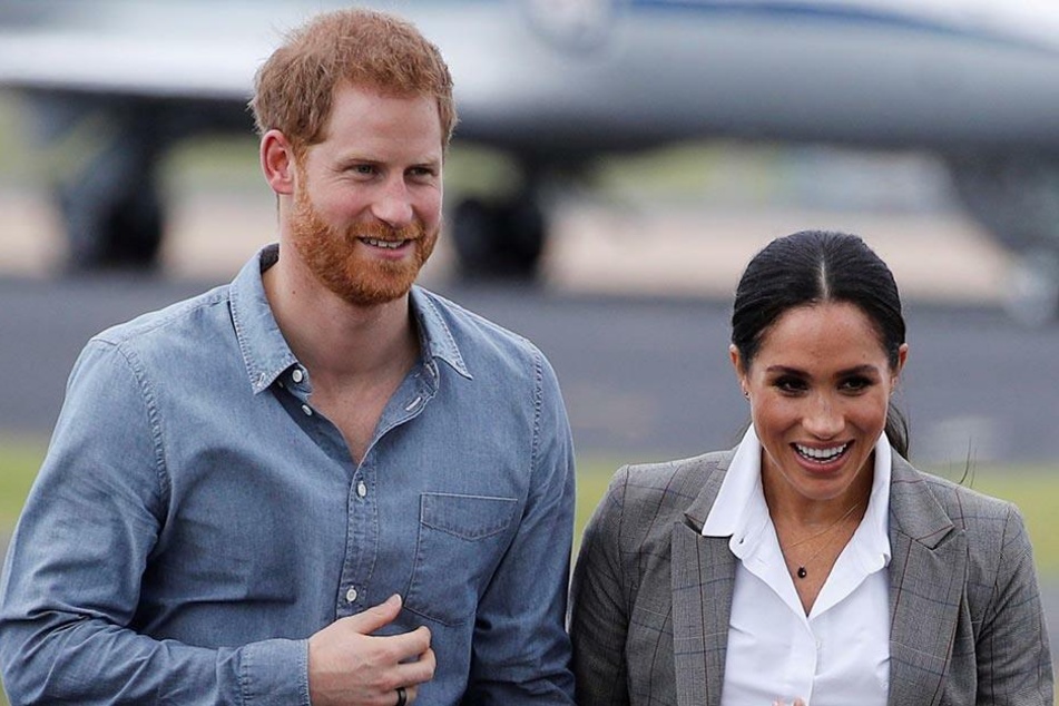 Prinz Harry und Herzogin Meghan in Australien.