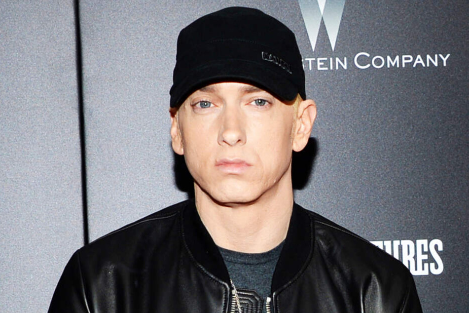 Rapper Eminem besuchte die Premiere von "Southpaw".
