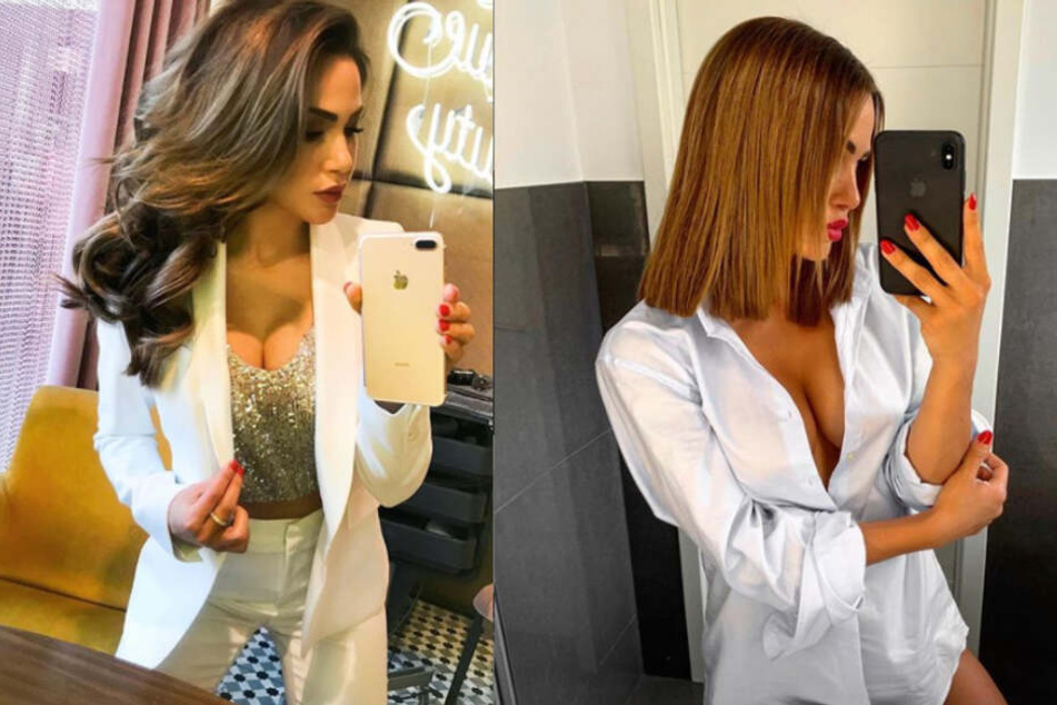 Angelina Heger (27) hat ordentlich Haare gelassen.