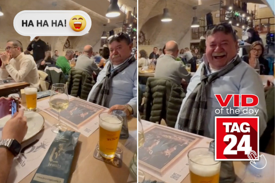 viral videos: Viral Video of the Day for January 26, 2024: Man's cackle turns quiet restaurant to hysterical chaos!