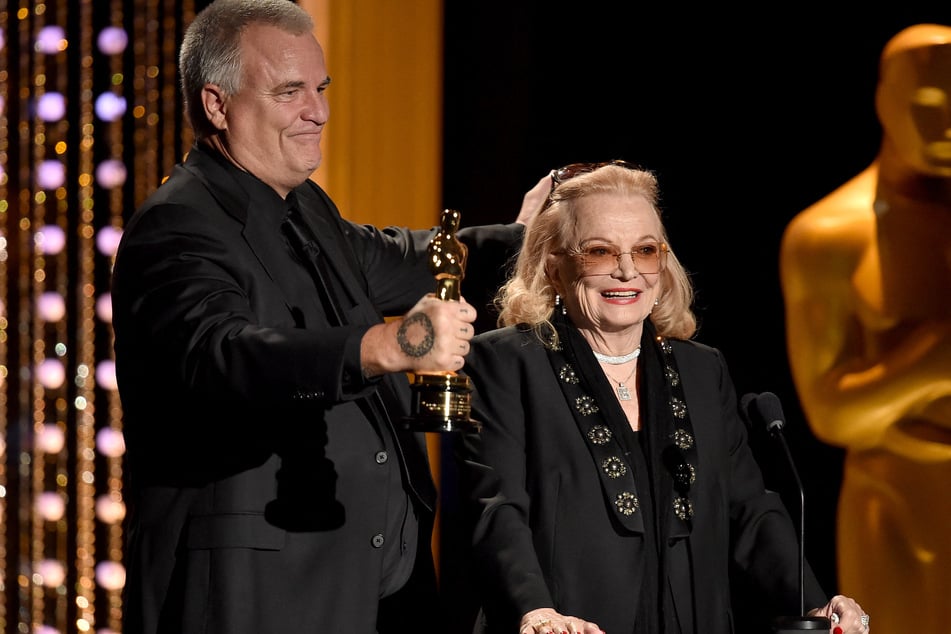 Auch bei der Verleihung ihres Ehren-Oscars war Gena Rowlands in Begleitung ihres Sohnes Nick. (Archivbild)