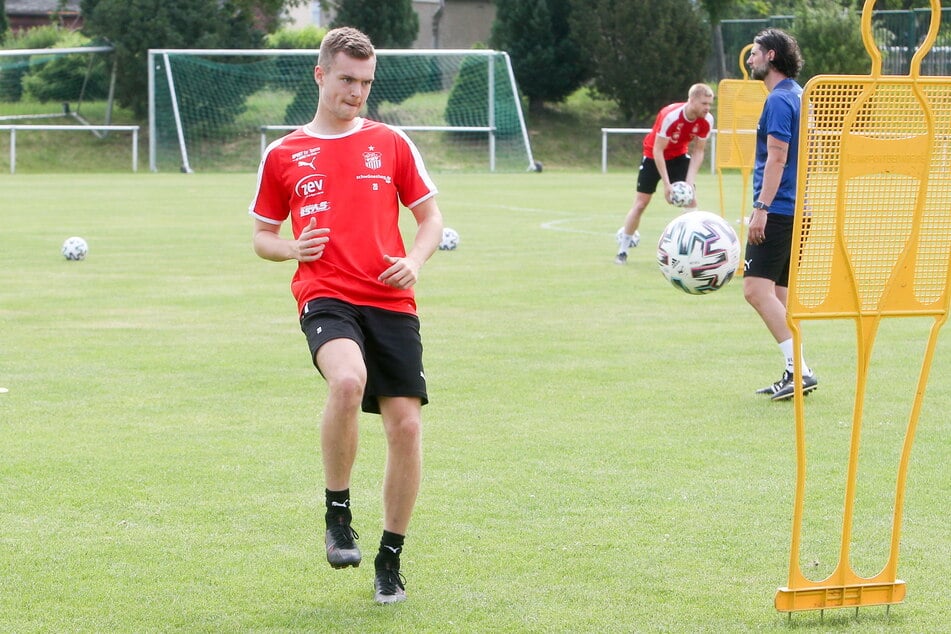 Luca Horn (22) will sich in Zwickau für höhere Aufgaben empfehlen.