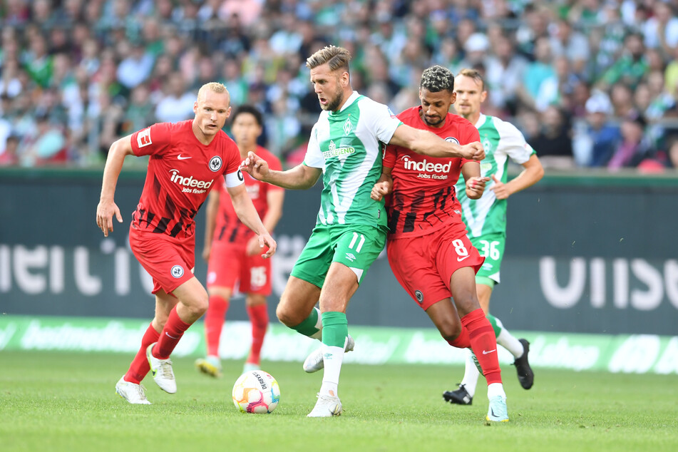 Beim 4:3-Sieg gegen Werder Bremen am vergangenen Sonntag erzielte Sow (r.) einen Treffer und lieferte eine blitzsaubere Partie ab.