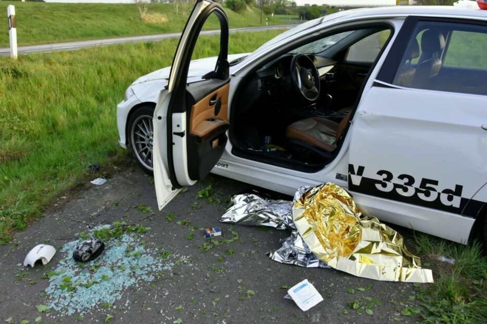Der Fahrer des BMW war betrunken, als er sich hinters Steuer setzte.