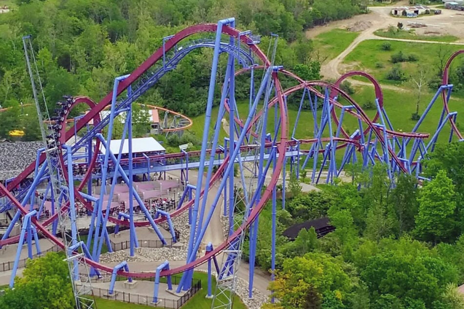 Die Banshee-Achterbahn ist seit dem Unfall bis auf Weiteres gesperrt.