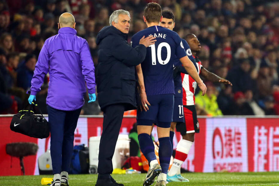 Harry Kane hatte sich am 1. Januar beim FC Southampton (0:1) am Oberschenkel verletzt.