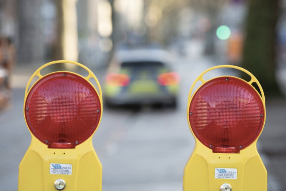 Wegen des Einsatzes musste die Polizei sogar zeitweise eine Straße sperren. (Symbolfoto)