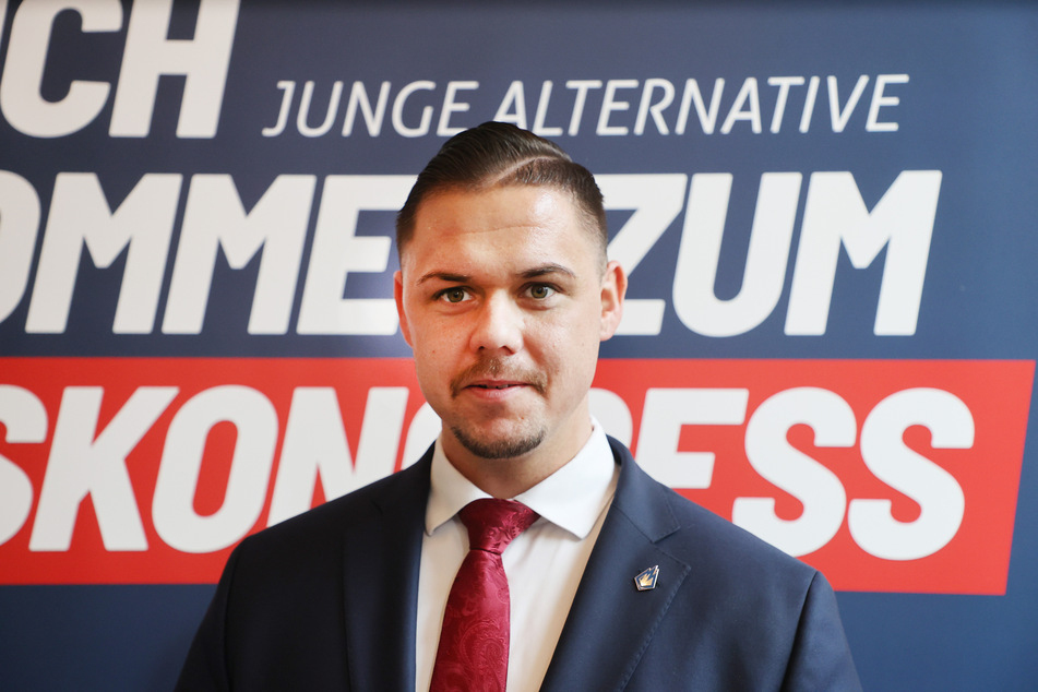 Hannes Gnauck (31) wurde auf dem Bundeskongress der AfD-Jugendorganisation Jungen Alternative zum neuen Vorsitzenden gewählt.