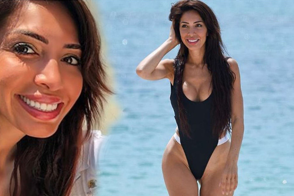 Farrah Abraham trägt in Cannes einen eigenwilligen Badeanzug.