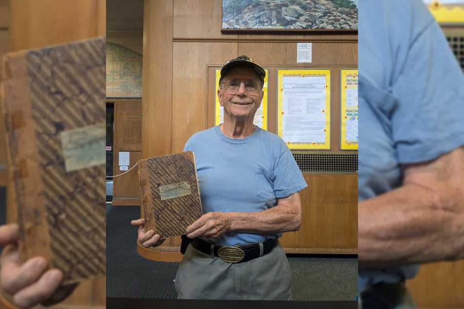 Der Senior John Hanson (84) aus Barrington (Illinois) entdeckte die Zeitschrift "The Century Illustrated Monthly Magazine" zwischen seinem Hab und Gut.