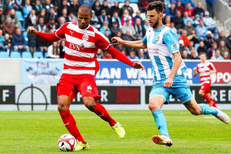 Der Abgang von Kapitän Jerome Propheter (l.) schmerzt den FSV Wacker Nordhausen.