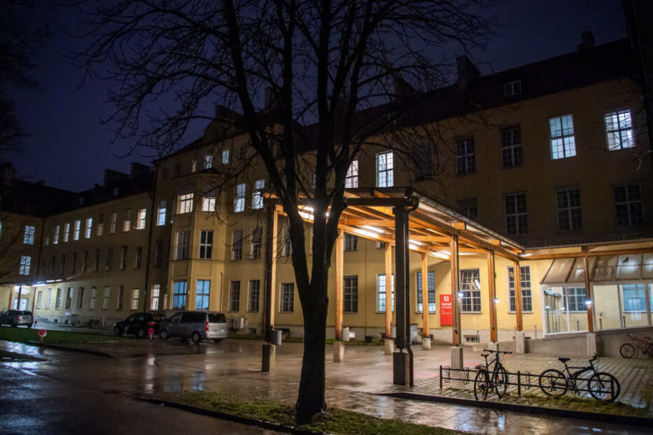 Blick auf die Notaufnahme des Klinikums Schwabing in München.