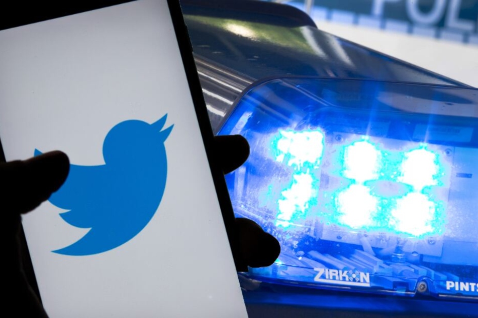 Bei Twitter können die Follower die Polizei-Einsätze live mitverfolgen. (Symbolbild)