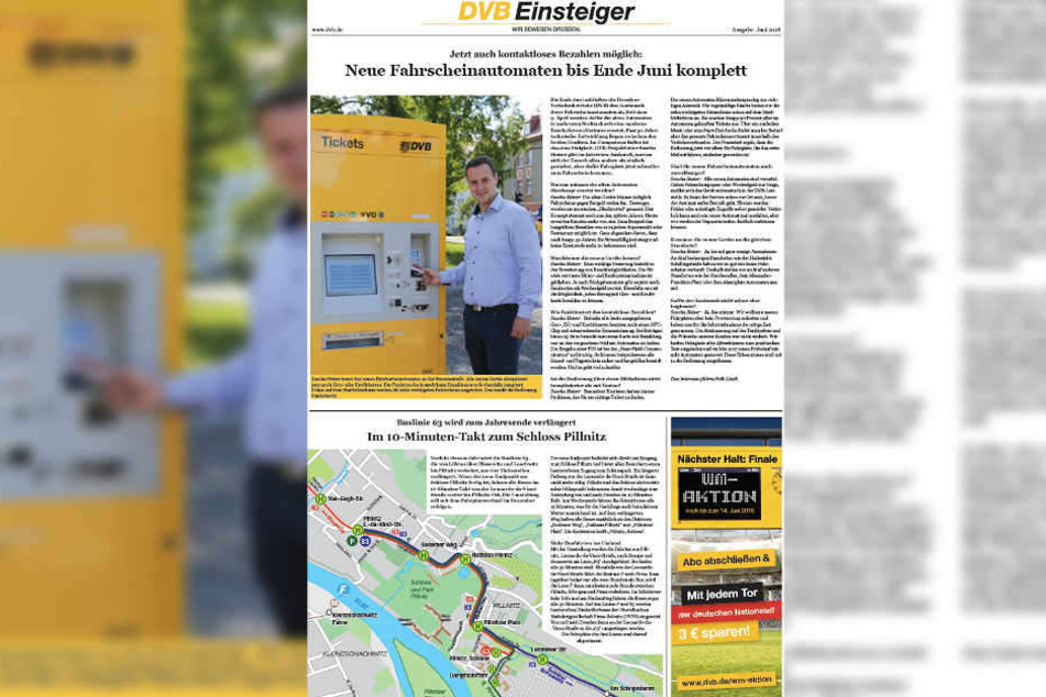 Die Juni-Ausgabe des Einsteigers der DVB!