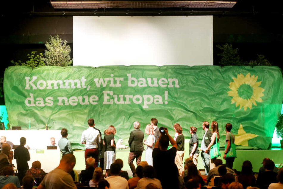 Die NRW-Grünen trafen sich zum Landesparteitag in Neuss.