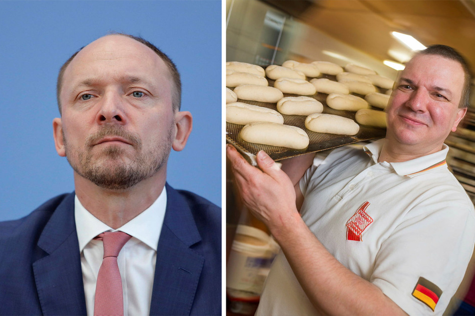Marco Wanderwitz (45, CDU, l.) und Roland Ermer (57, CDU).