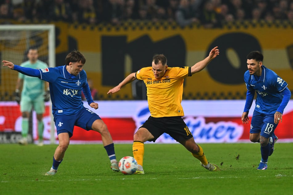 Jakob Lemmer (25, M.) durfte gegen Darmstadt mal wieder von Beginn an ran.