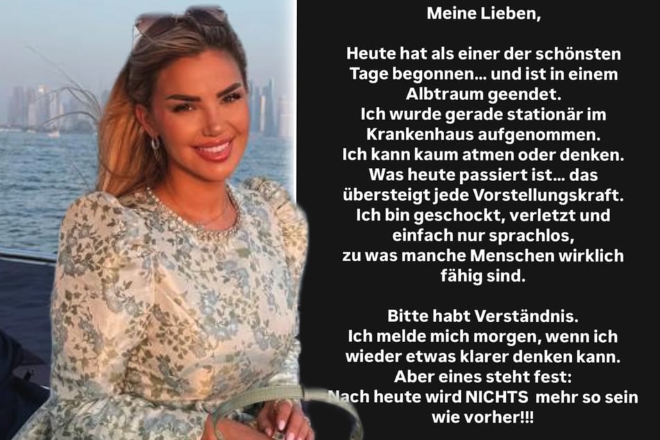Kim Virginia Hartung (30) kündigte an, sich heute mit weiteren Informationen zu den Geschehnissen zu melden.