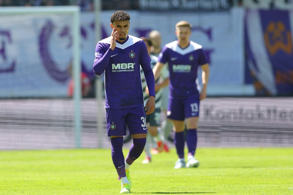 Ali Loune musste angeschlagen in der 73. Minute vom Platz.