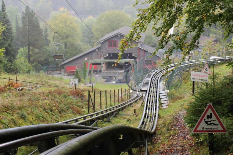 Auf dieser Rodelbahn verlor der Junge einen Teil seines Beines.