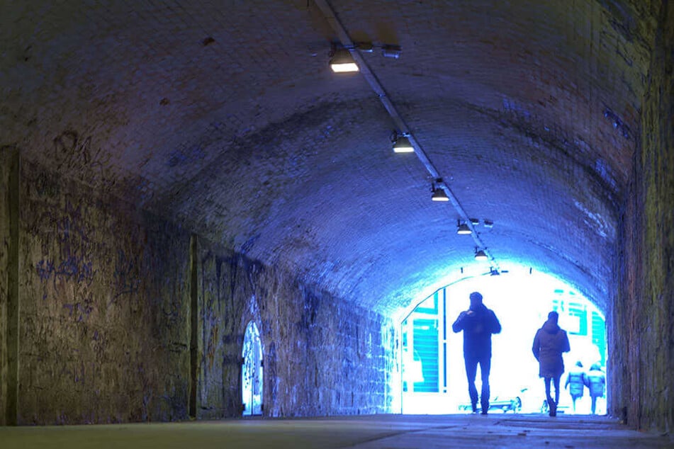 Grusel-Tunnel: Chemnitzer kennen die 217 Meter lange Bazillenröhre nur zu gut.