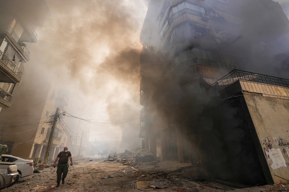 Israels Armee sorgt mit seinen Angriffen in und um Beirut für immensen Schaden.