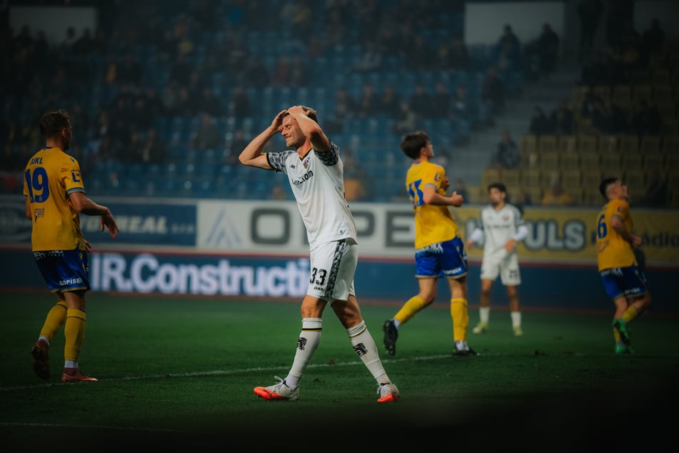 Christoph Daferner scheiterte zweimal am Teplice-Torhüter.