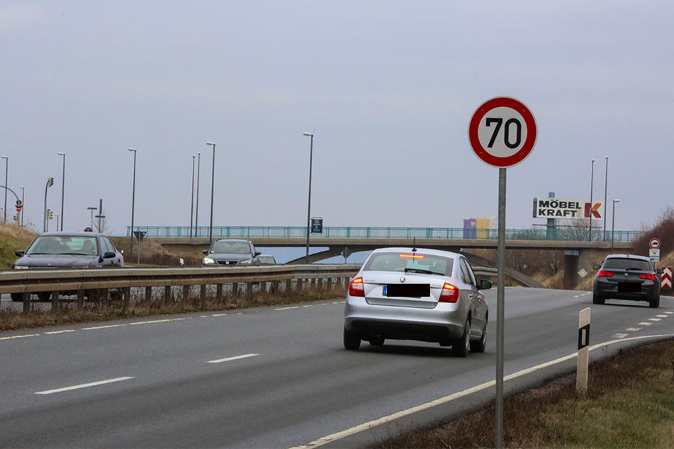 Hilfe, wer hat Dresden geschrumpft? Ortseingang von