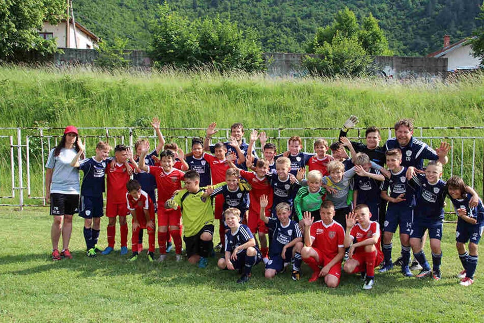 Für die "U 12" der Heidler Soccer Academy war die Reise nach Sarajevo ein Riesenerlebnis.